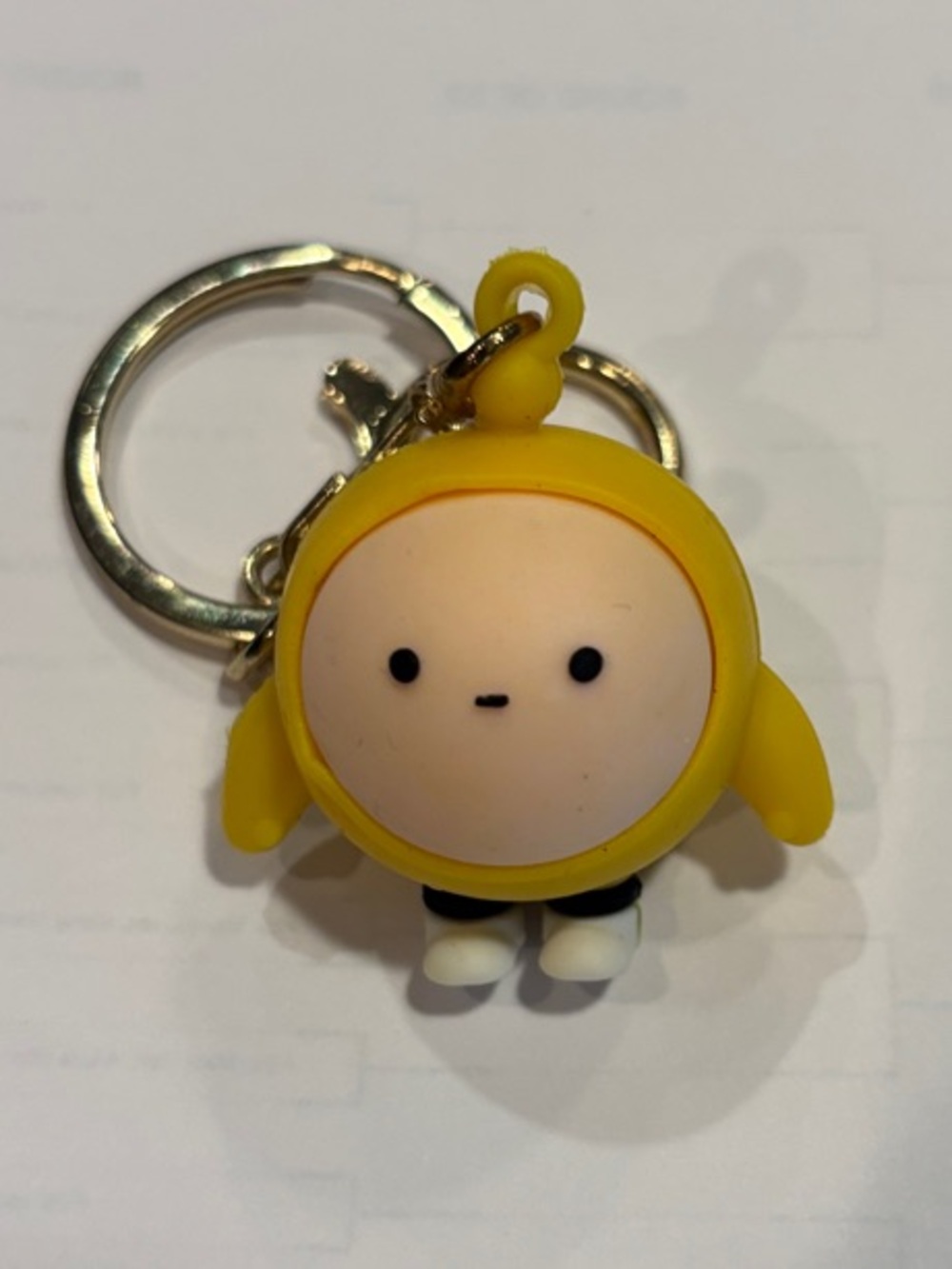 Cute Yellow Character Keychain